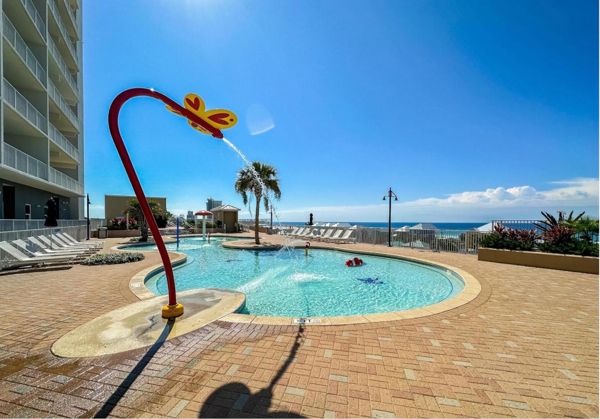 Apartment Luxury 4bd 3ba Ocean View Condo! Free Chairs & Umbrella Service! Panama City Beach